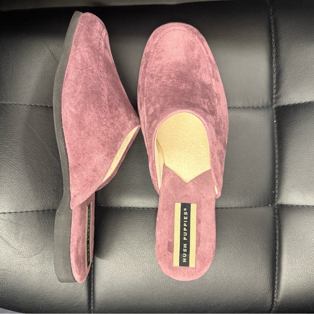 Hush Puppies Purple Mules for Everyday Comfort